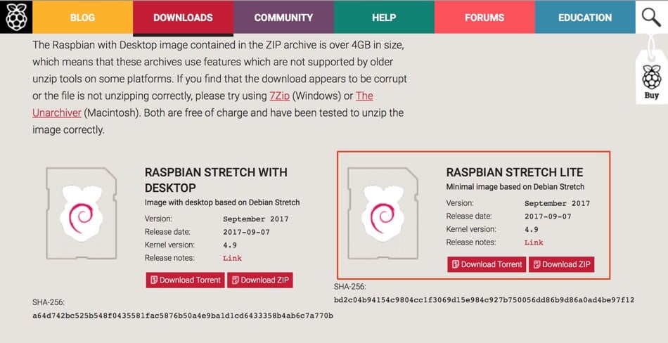 raspbian-download-raspberry-pi-steg1